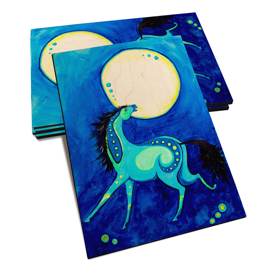 Neal's Moody Blue - Classic Edge Classic Edge Postcard (5pk // $2.80ea)