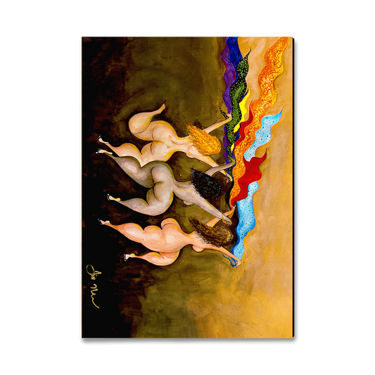 Magnet: Classic Edge - Neal's Many Colors