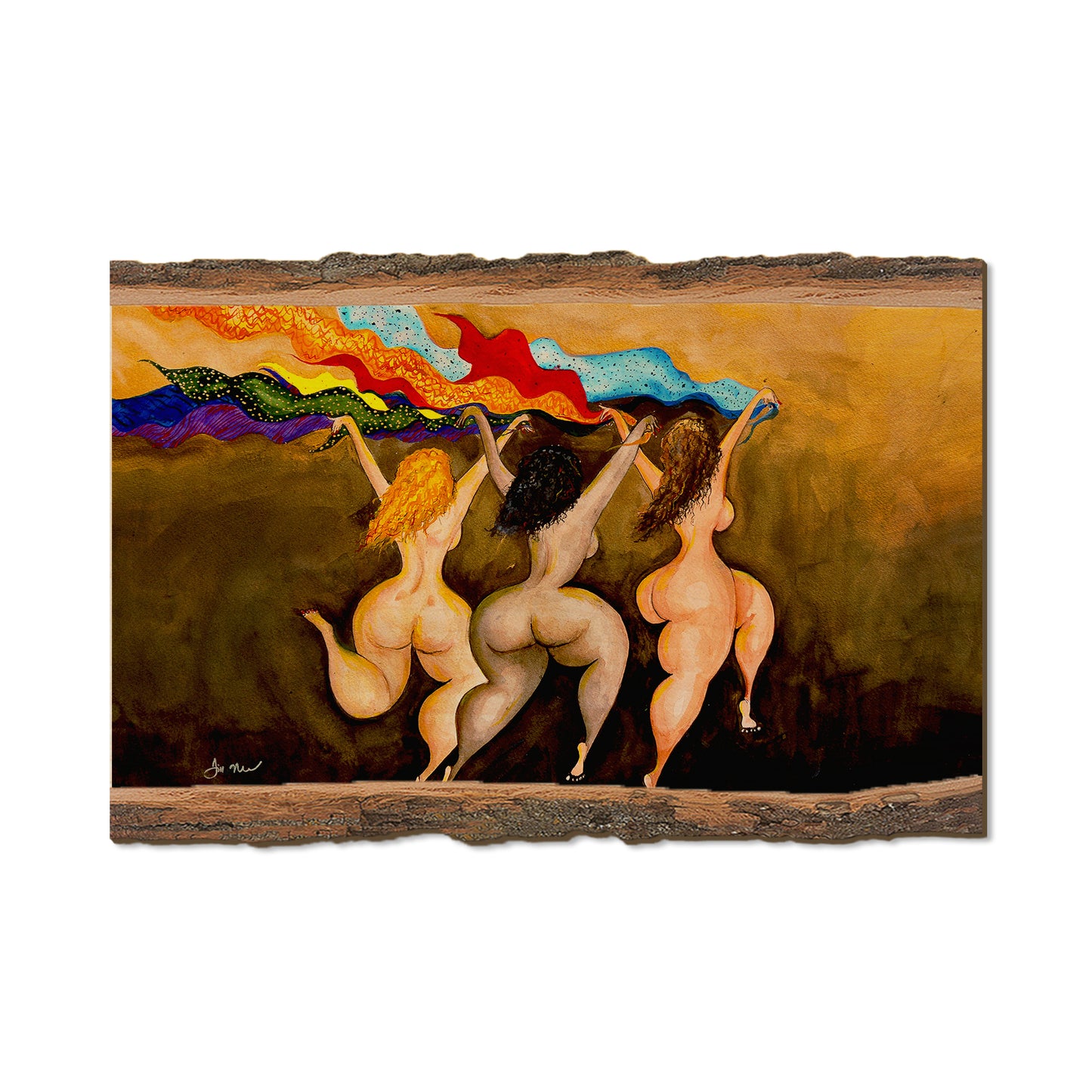 Neal's Many Colors - Live Edge Live Edge Postcard (5pk // $2.80ea)