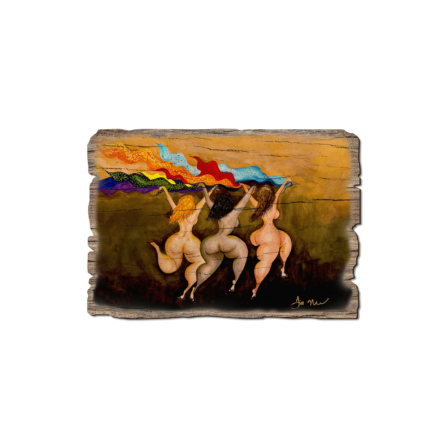 Neal's Many Colors - Rustic Edge Postcards & Magnets Rustic Edge Magnet (5pk // $2.80ea)