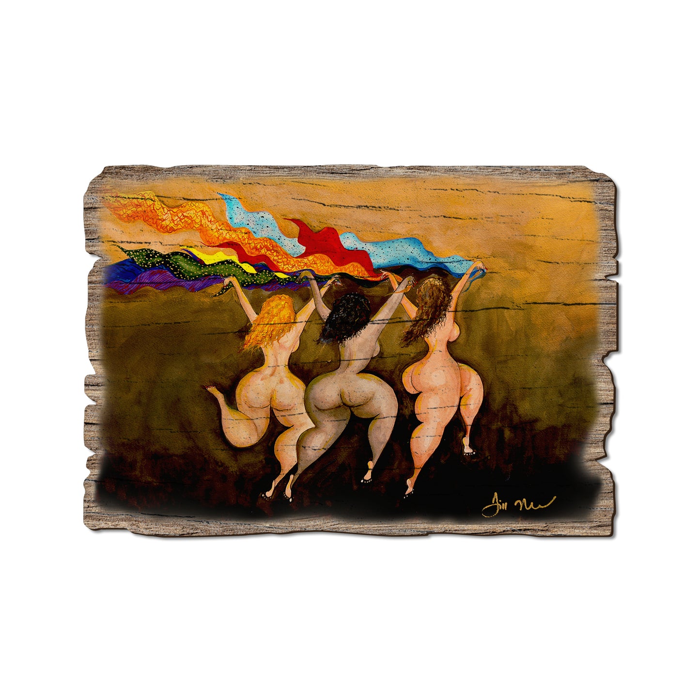 Neal's Many Colors - Rustic Edge Postcards & Magnets Rustic Edge Postcard (5pk // $2.80ea)
