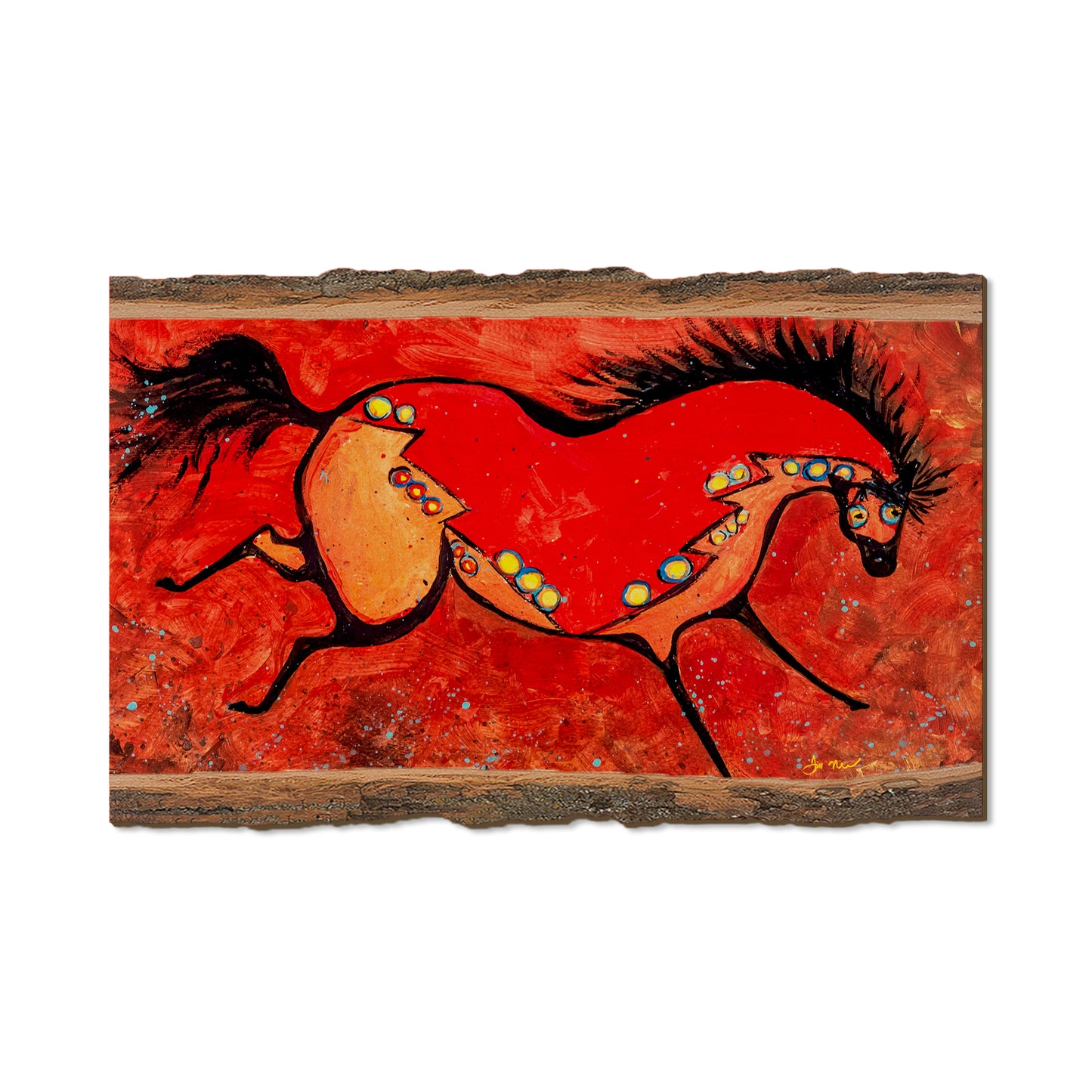 Neal's Phat Red - Live Edge Live Edge Magnet (5pk // $2.80ea)