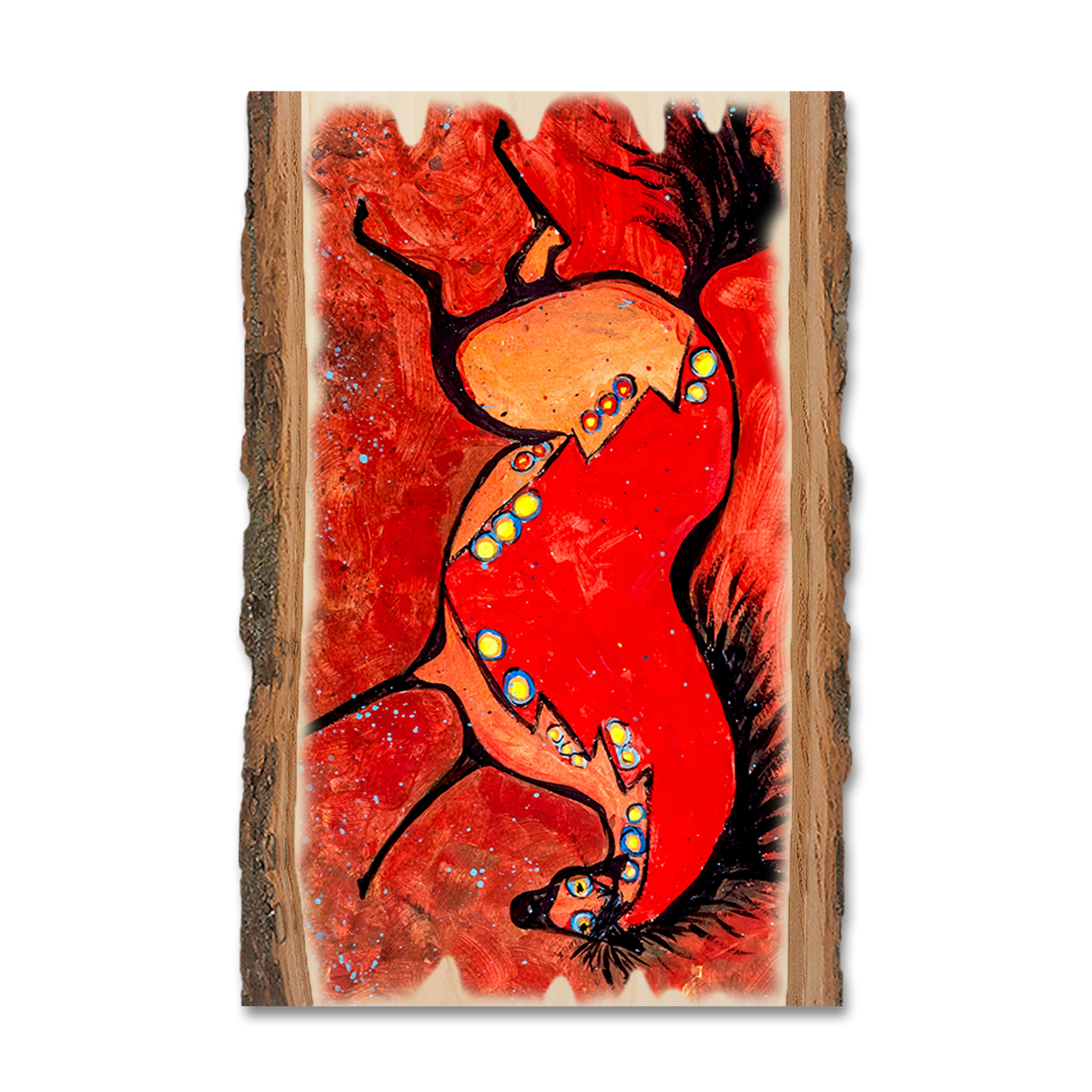Ornament: Live Edge - Neal's Phat Red