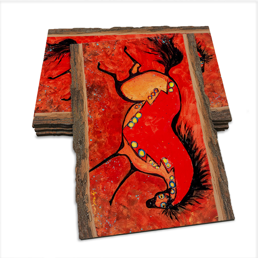 Neal's Phat Red - Live Edge Live Edge Postcard (5pk // $2.80ea)