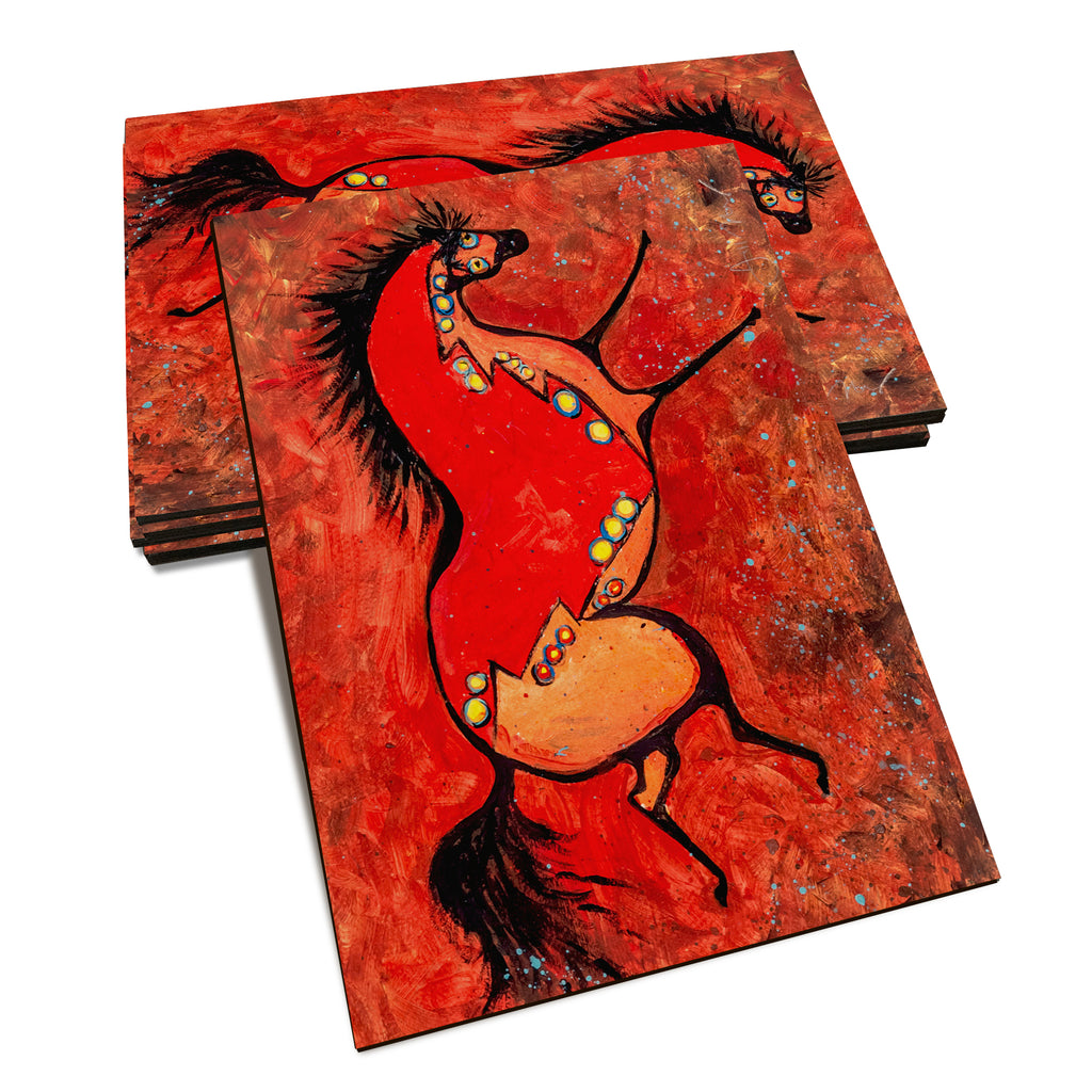 Neal's Phat Red - Classic Edge Classic Edge Postcard (5pk // $2.80ea)