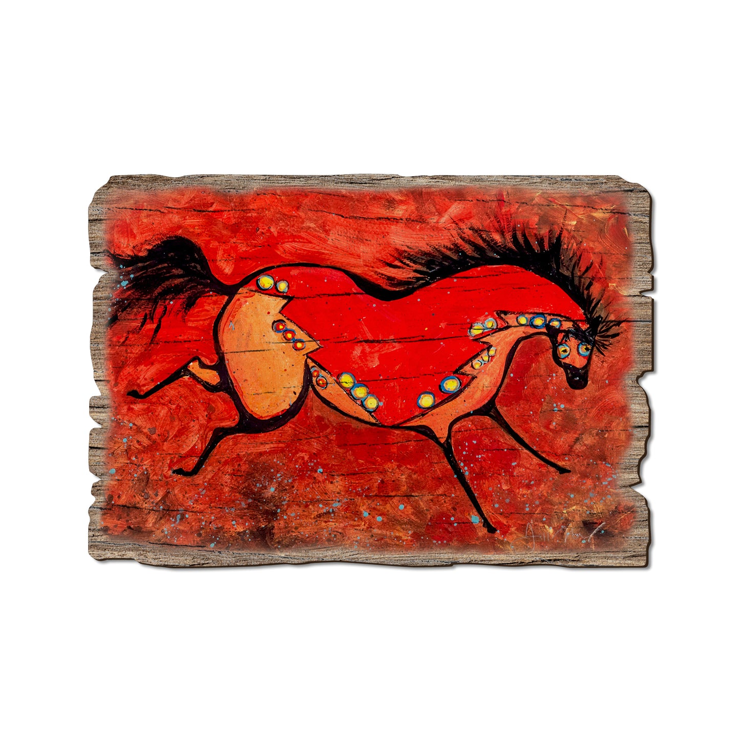 Neal's Phat Red - Rustic Edge Postcards & Magnets Rustic Edge Postcard (5pk // $2.80ea)