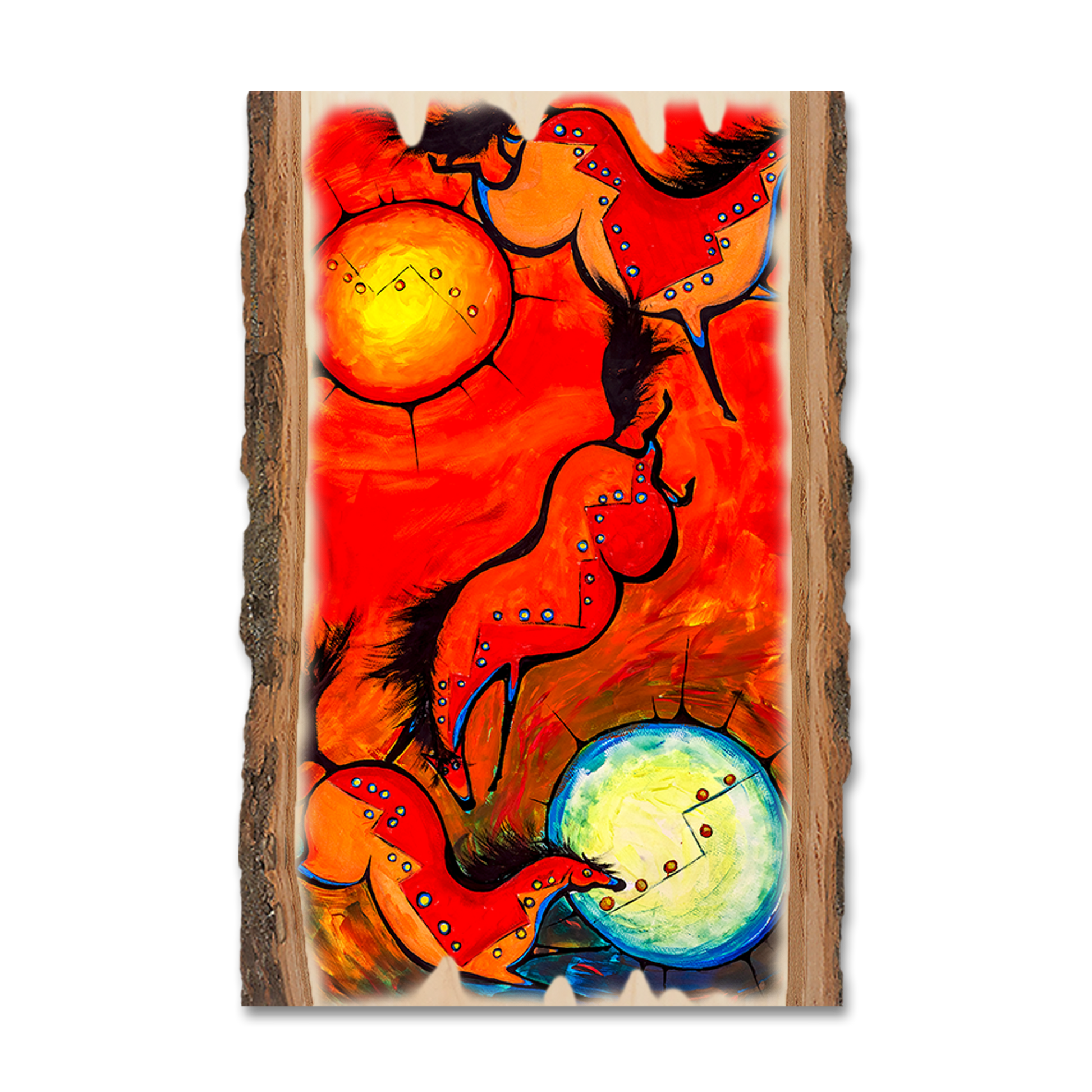Magnet: Live Edge - Neal's Red Horses
