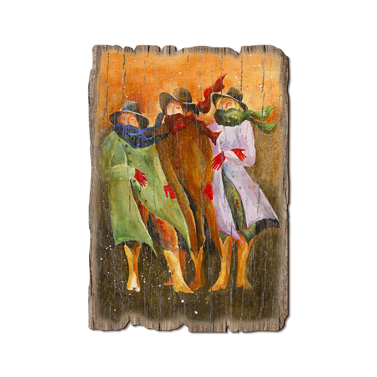 Greeting Card: Weathered Edge - Neal's Seasons