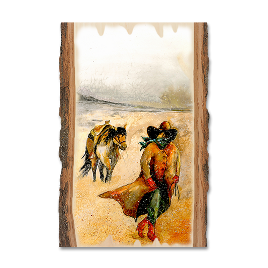 Greeting Card: Live Edge - Neal's Sojourn
