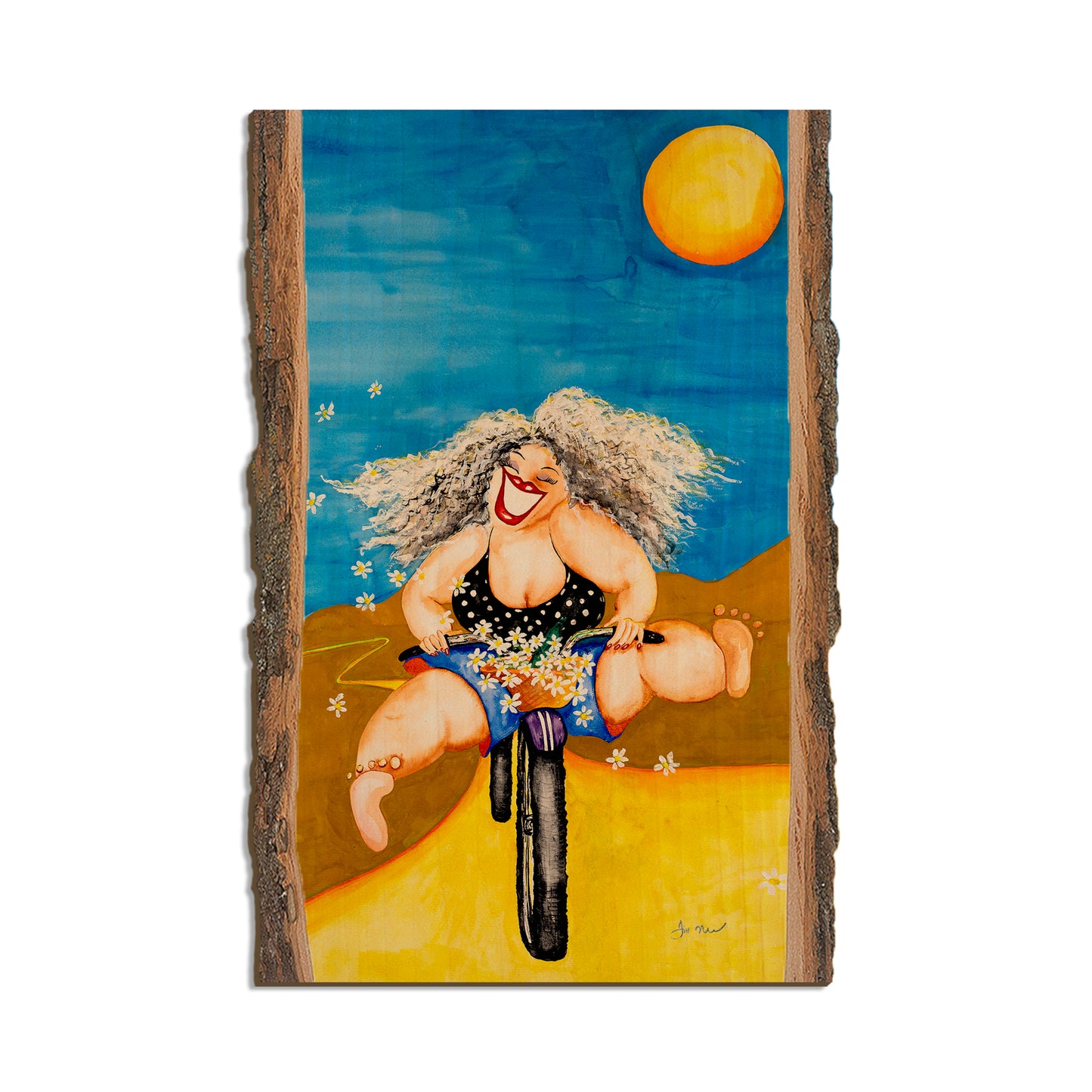 Neal's The Flowergirl - Live Edge Live Edge Magnet (5pk // $2.80ea)