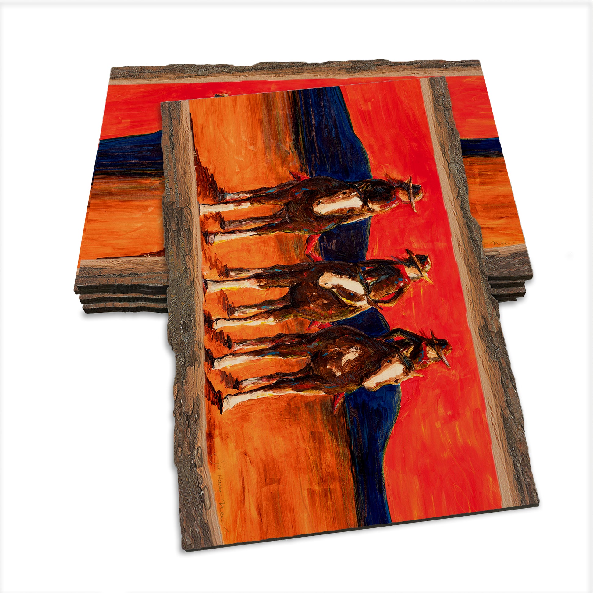 Neal's Three Horsewomen - Live Edge Live Edge Postcard (5pk // $2.80ea)