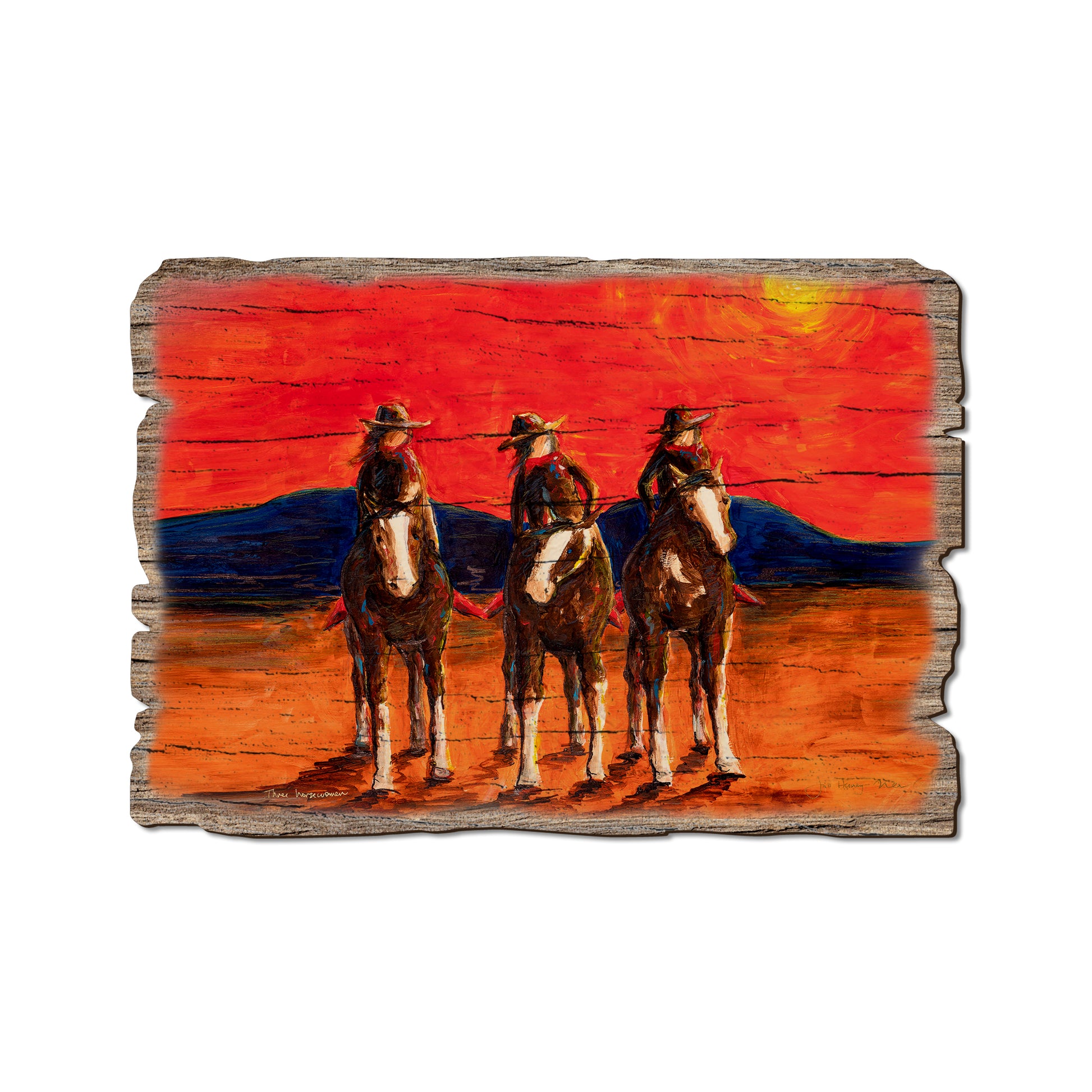 Neal's Three Horsewomen - Rustic Edge Postcards & Magnets Rustic Edge Postcard (5pk // $2.80ea)