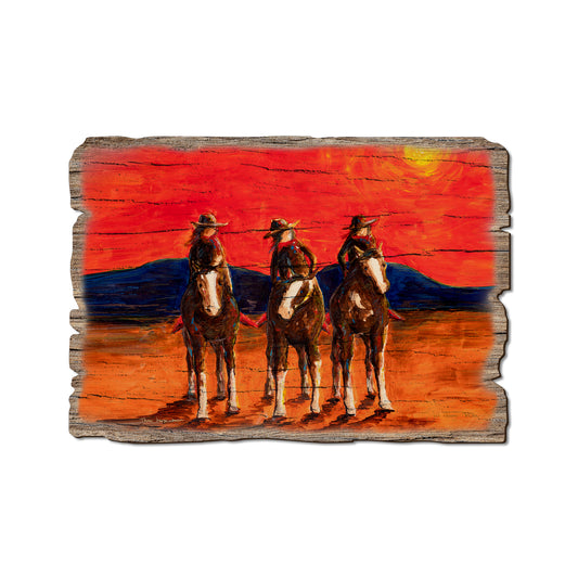 Neal's Three Horsewomen - Rustic Edge Postcards & Magnets Rustic Edge Postcard (5pk // $2.80ea)