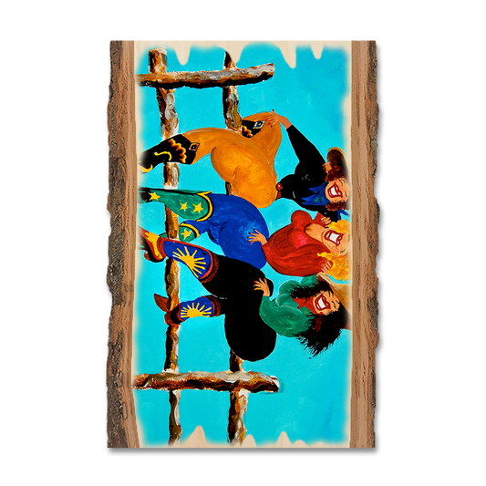 Greeting Card: Live Edge - Neal's Three Sisters