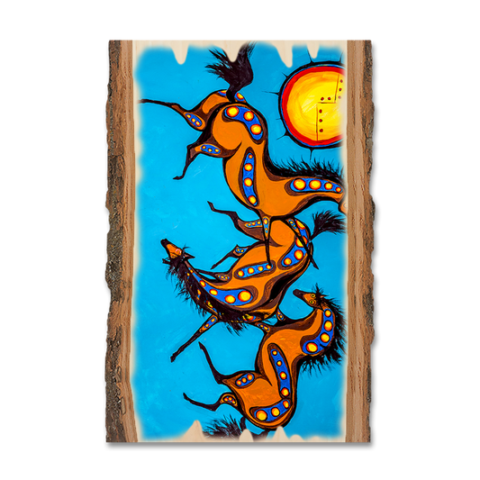 Greeting Card: Live Edge - Neal's Three Tourques