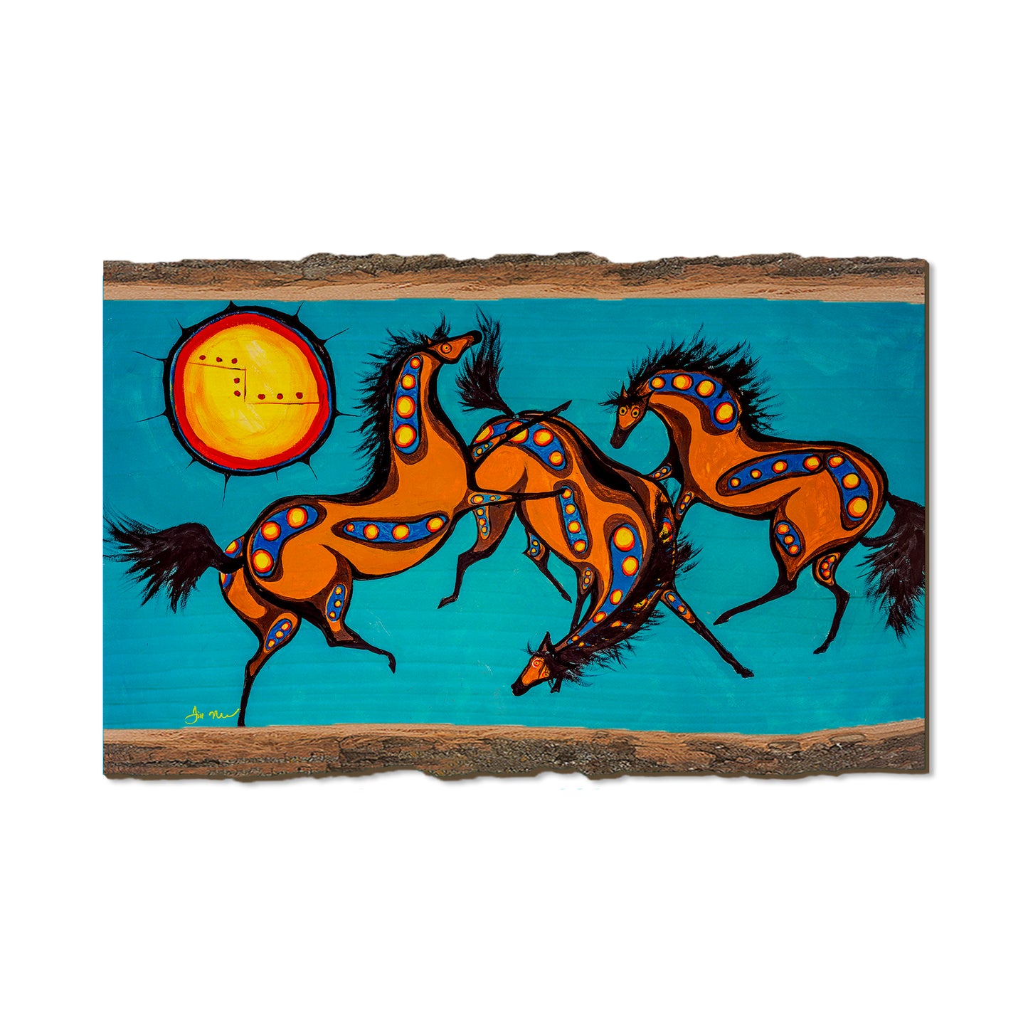 Neal's Three Tourques - Live Edge Live Edge Magnet (5pk // $2.80ea)