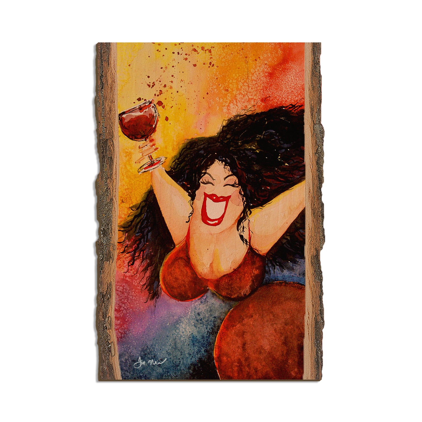 Neal's Wine Diva - Live Edge Live Edge Magnet (5pk // $2.80ea)