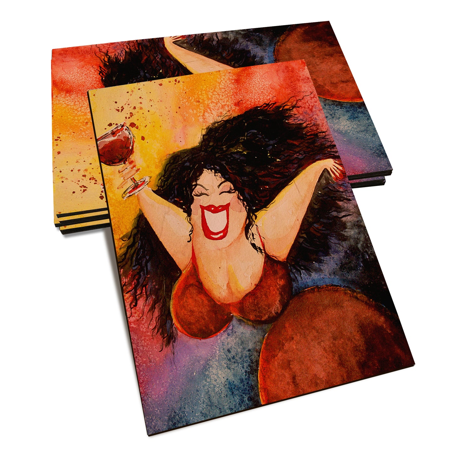 Neal's Wine Diva - Classic Edge Classic Edge Postcard (5pk // $2.80ea)