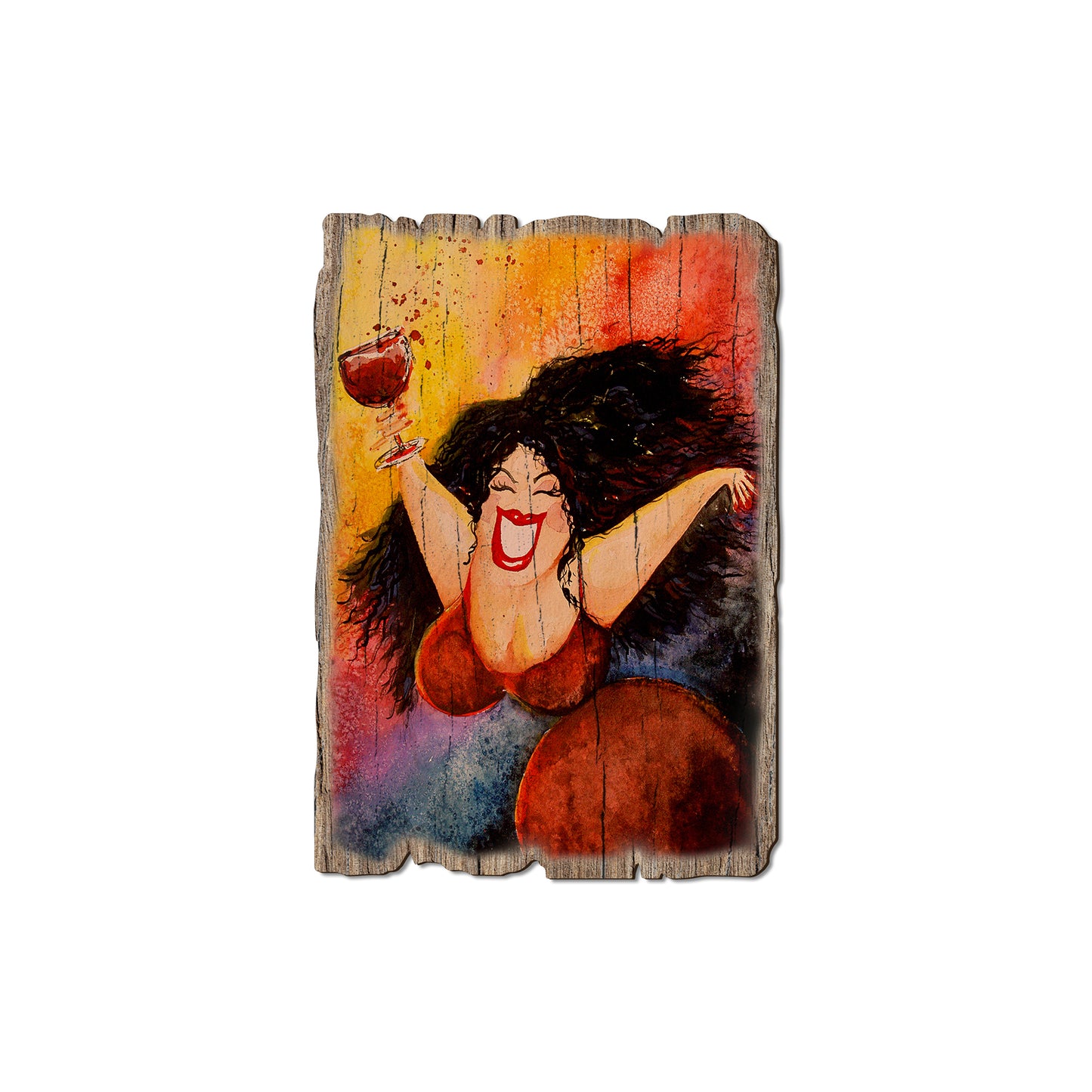 Neal's Wine Diva - Rustic Edge Postcards & Magnets Rustic Edge Magnet (5pk // $2.80ea)