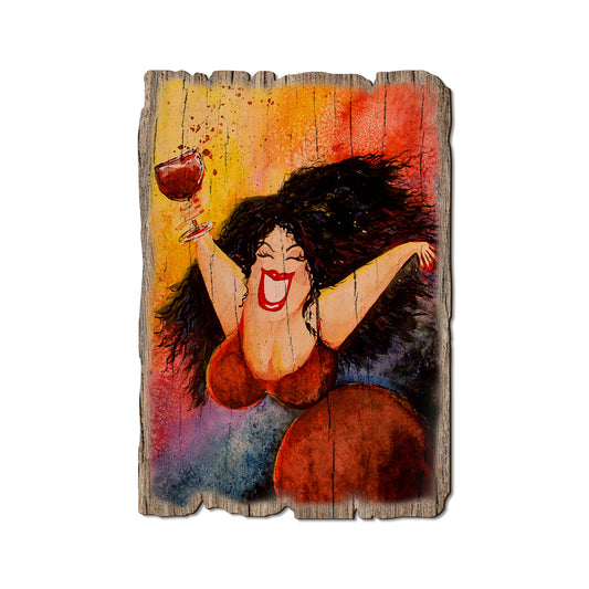 Neal's Wine Diva - Rustic Edge Postcards & Magnets Rustic Edge Postcard (5pk // $2.80ea)