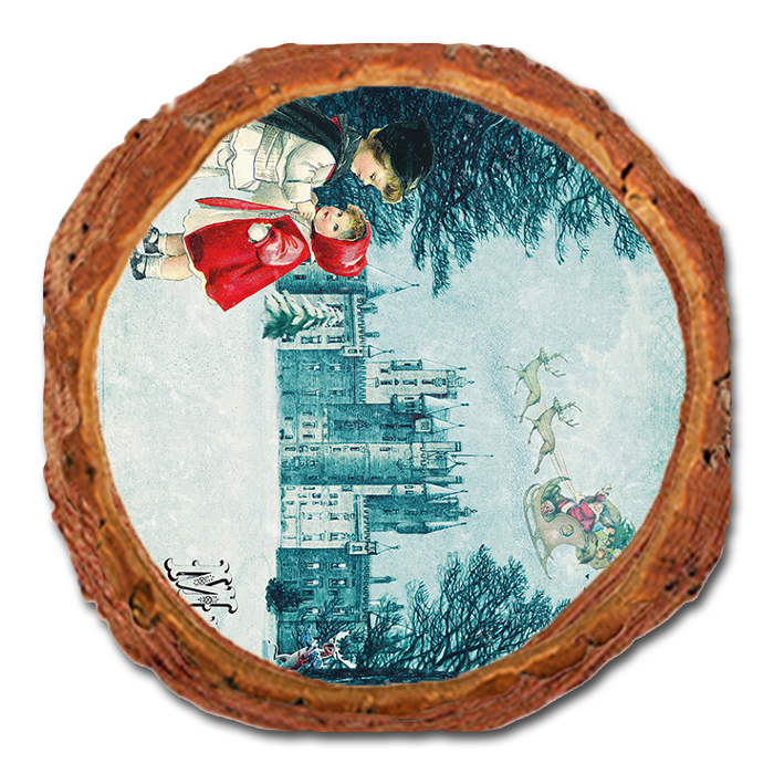 Coaster: Live Edge - Kids and Castle