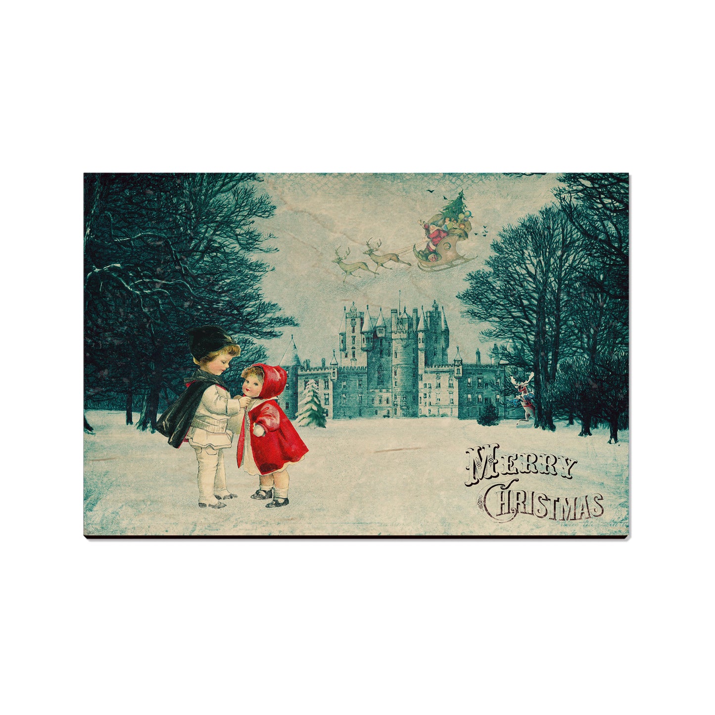 Kids and Castle - Holiday - Classic Edge