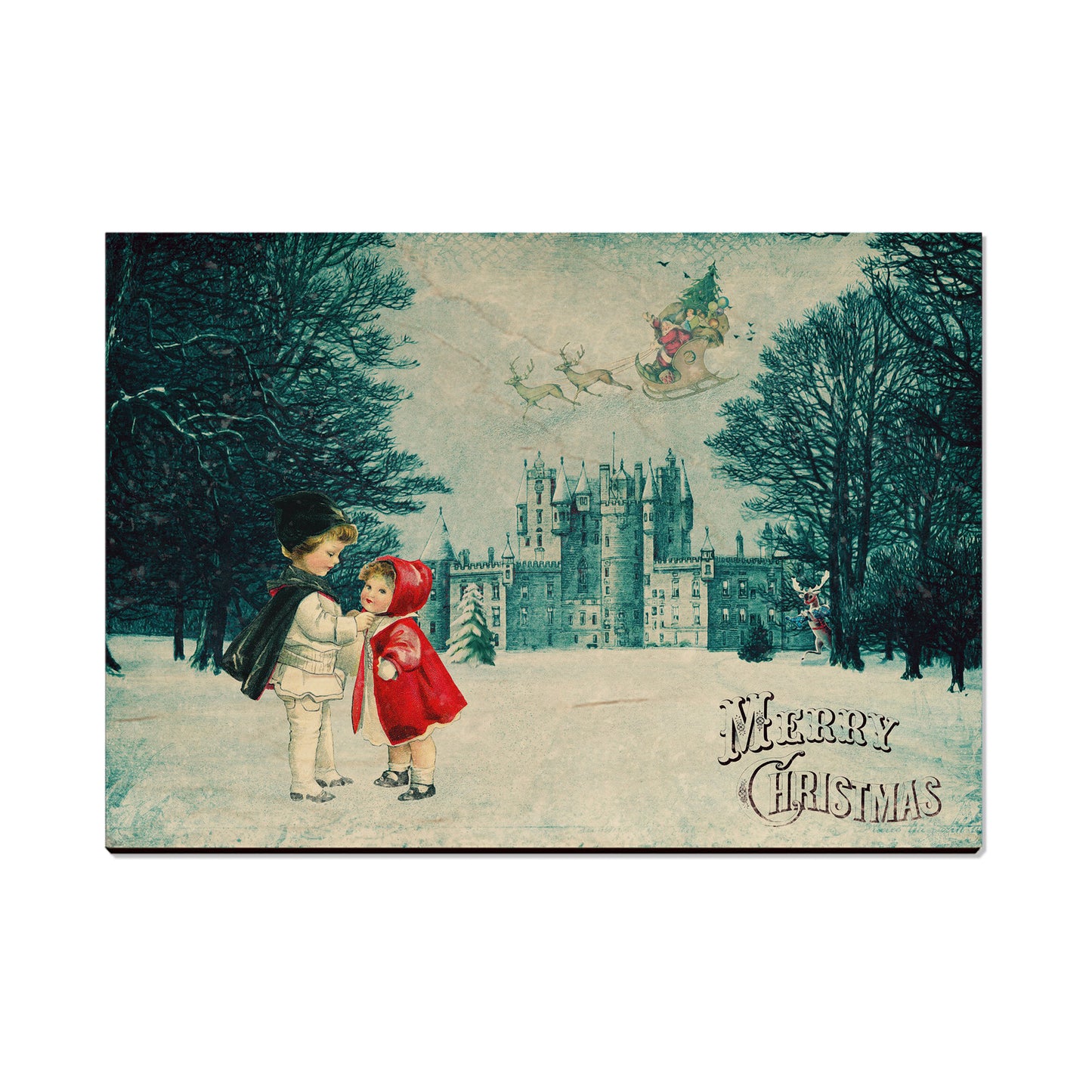 Kids and Castle - Holiday - Classic Edge