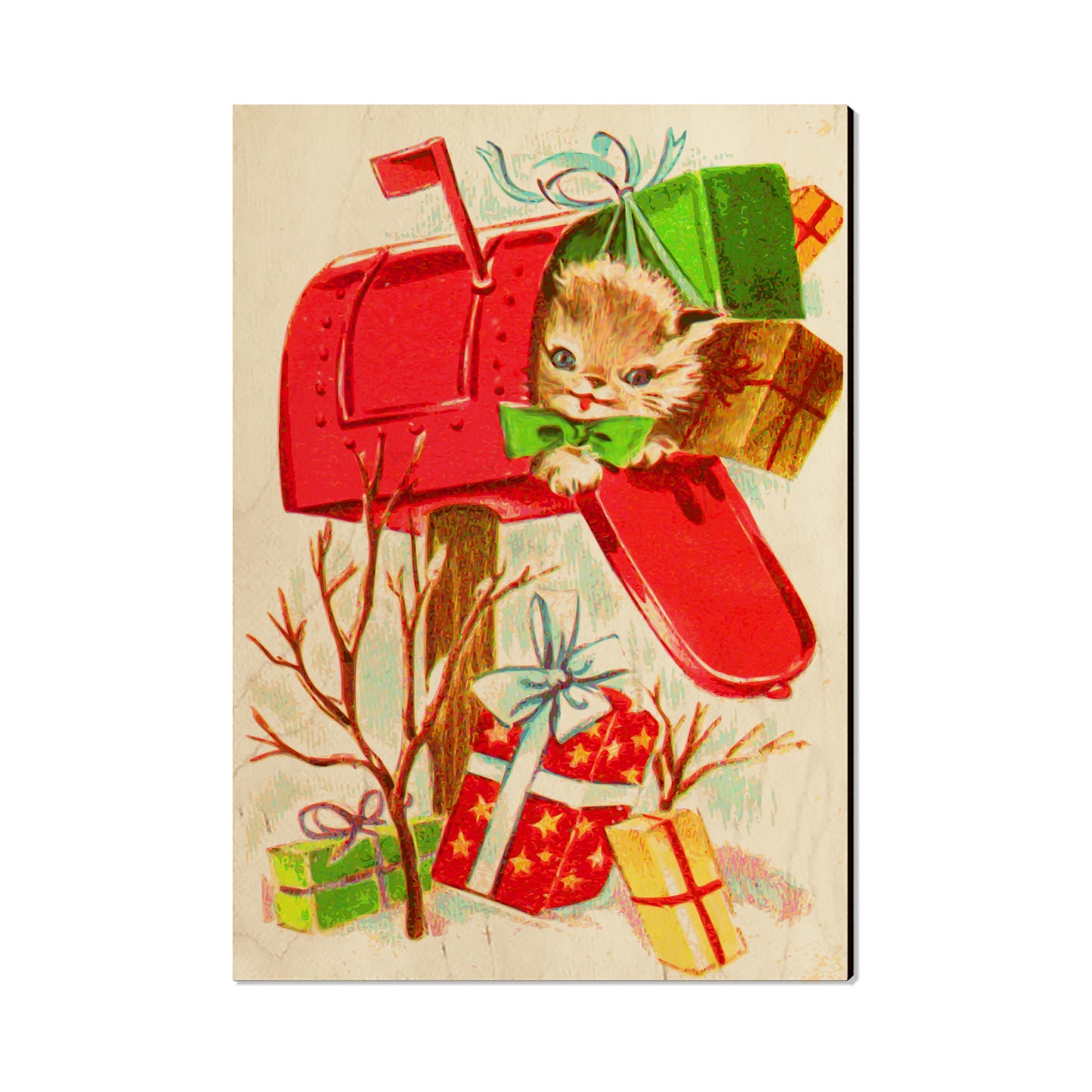 Kitty Present - Holiday - Classic Edge
