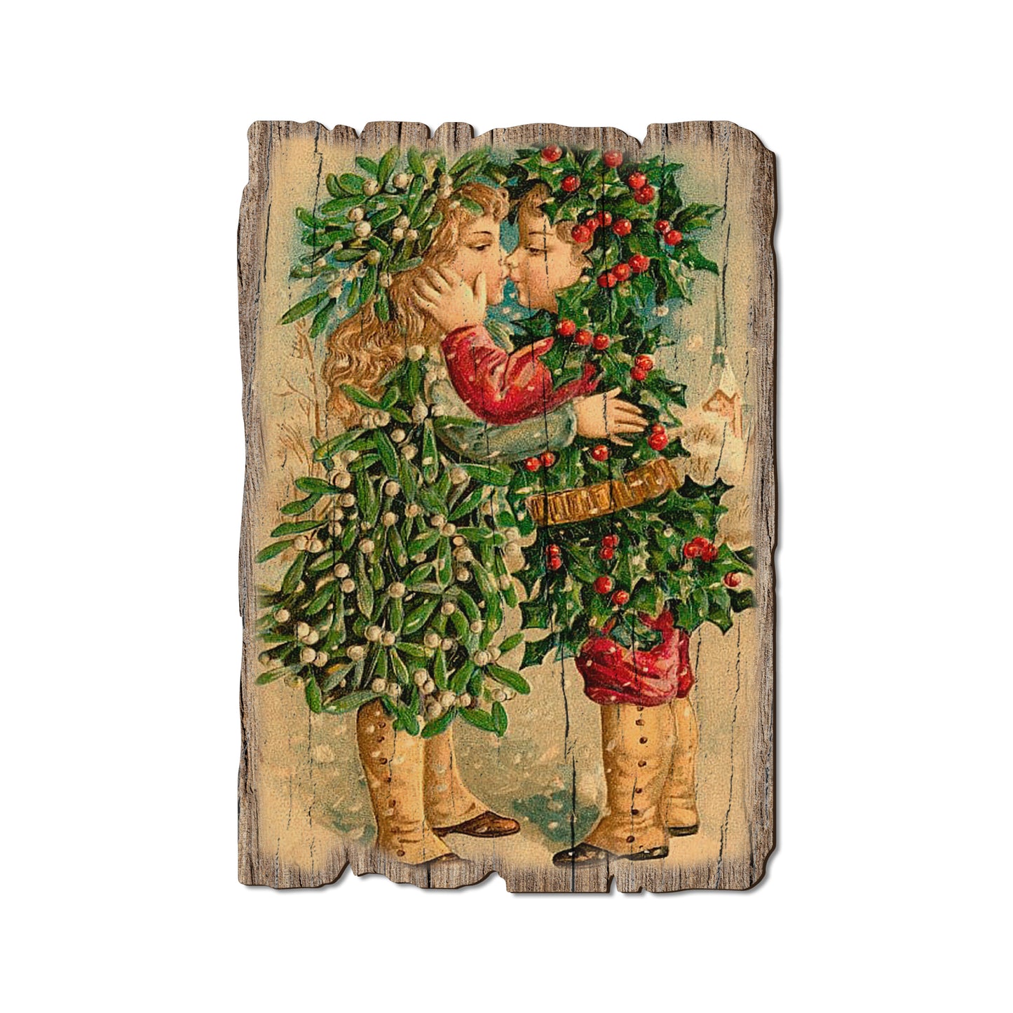 Kissing Kids - Rustic Edge Postcards & Magnets Rustic Edge Postcard (5pk // $2.80ea)