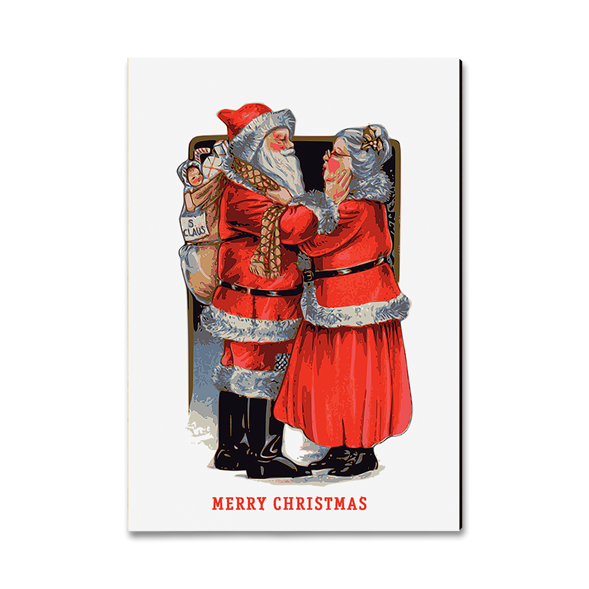Magnet: Classic Edge - Kringle Love