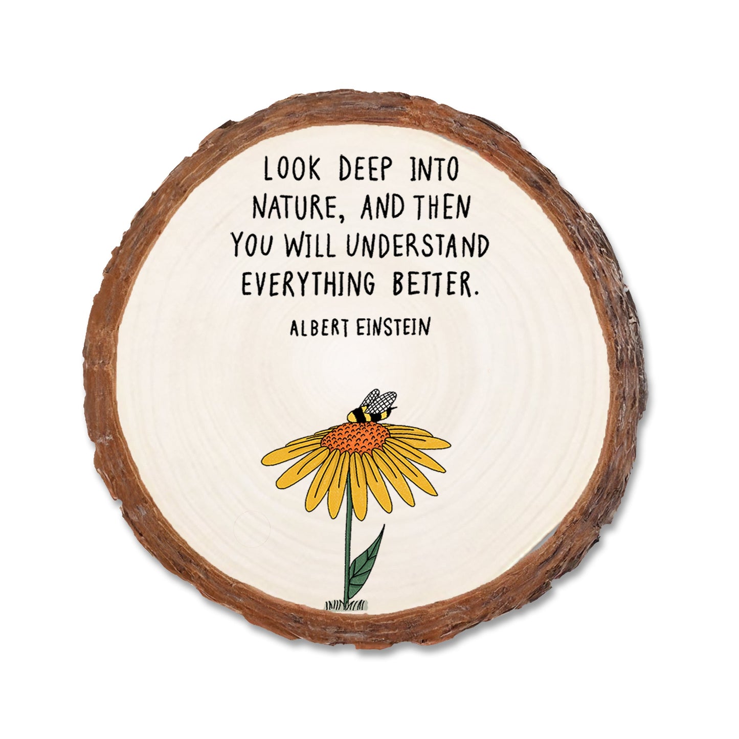 Look Deep - Live Edge Live Edge Coaster (5pk // $2.80ea)