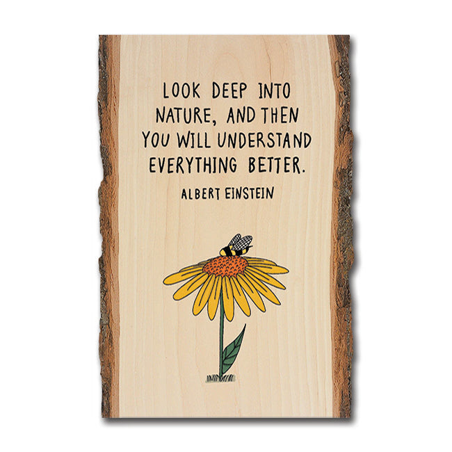 Look Deep - Live Edge Live Edge Postcard (5pk // $2.80ea)