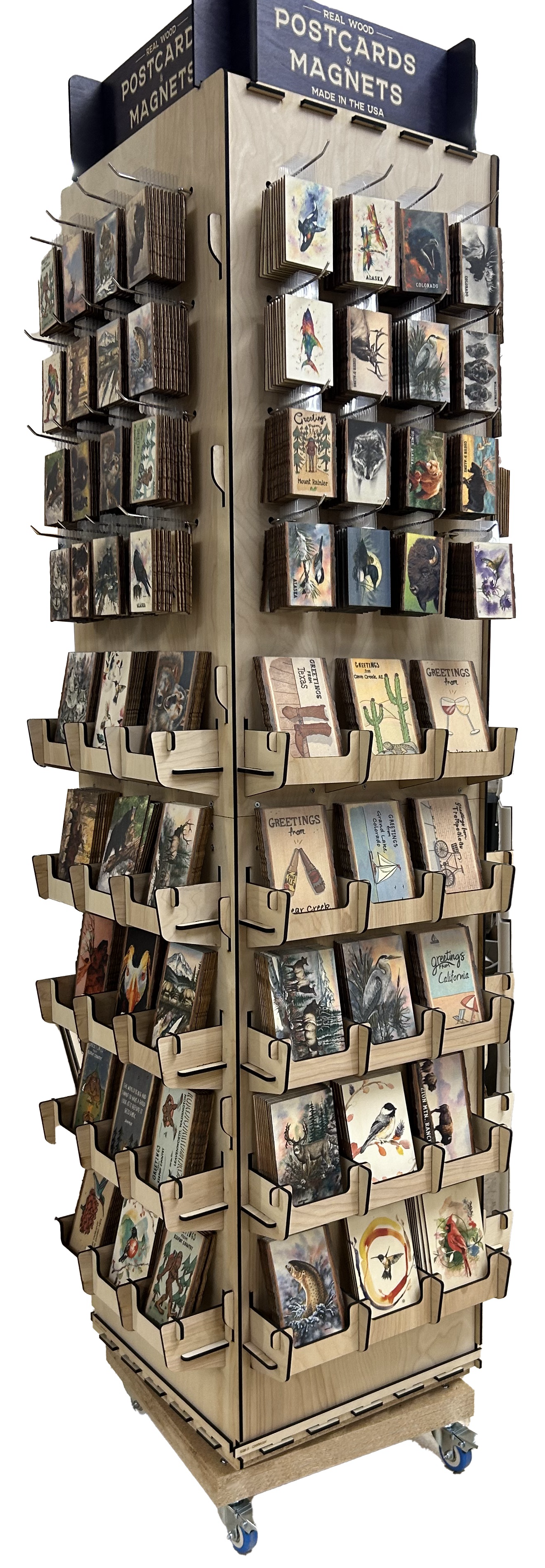 Floor Spinner Display: Loaded