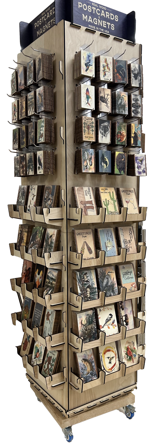 Floor Spinner Display: Loaded