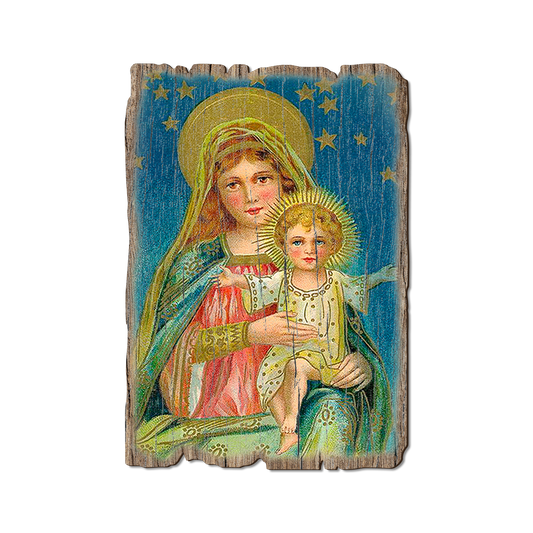 Greeting Card: Weathered Edge - Mother's Arms