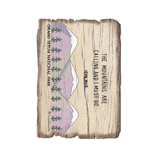 Greeting Card: Weathered Edge - Mountains Calling (Pack of 5)
