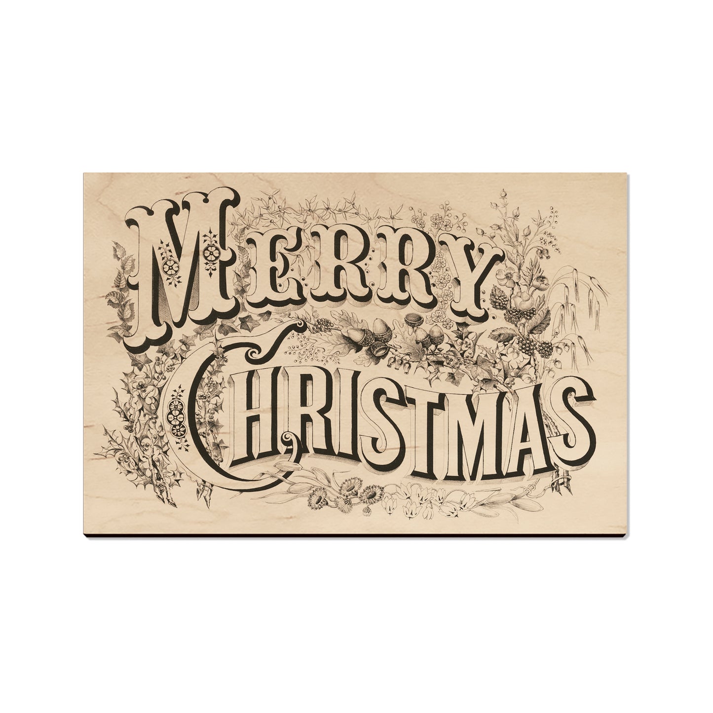 Merry Christmas Title - Holiday - Classic Edge