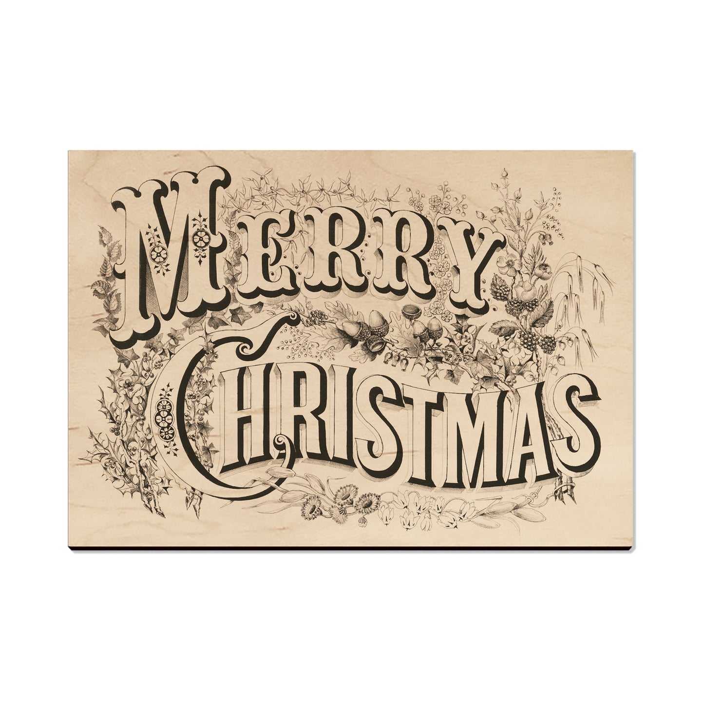Merry Christmas Title - Holiday - Classic Edge