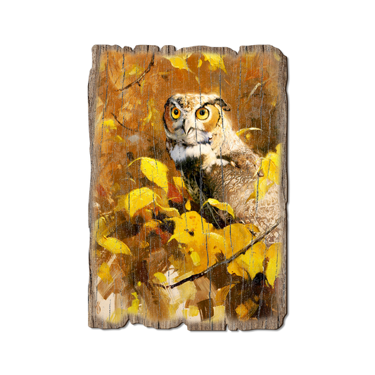 Greeting Card: Weathered Edge - Kelso's Autumn Eyes