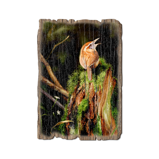 Greeting Card: Weathered Edge - Kelso's Carolina Caroler