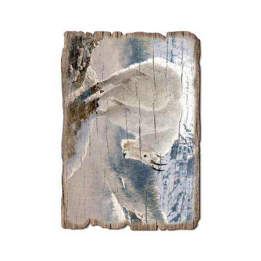 Greeting Card: Weathered Edge - Kelso's Mountain Man