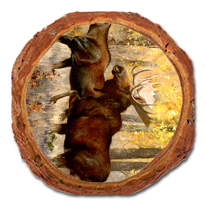 Coaster: Live Edge - Kelso's The Courtship