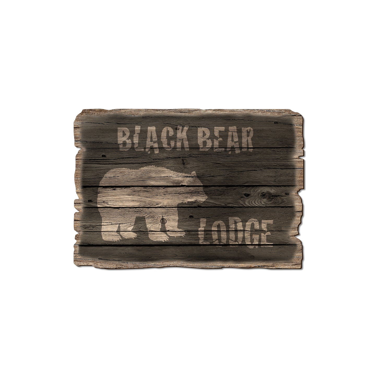 Black Bear Lodge - Rustic Edge Postcards & Magnets Rustic Edge Magnet (5pk // $2.80ea)