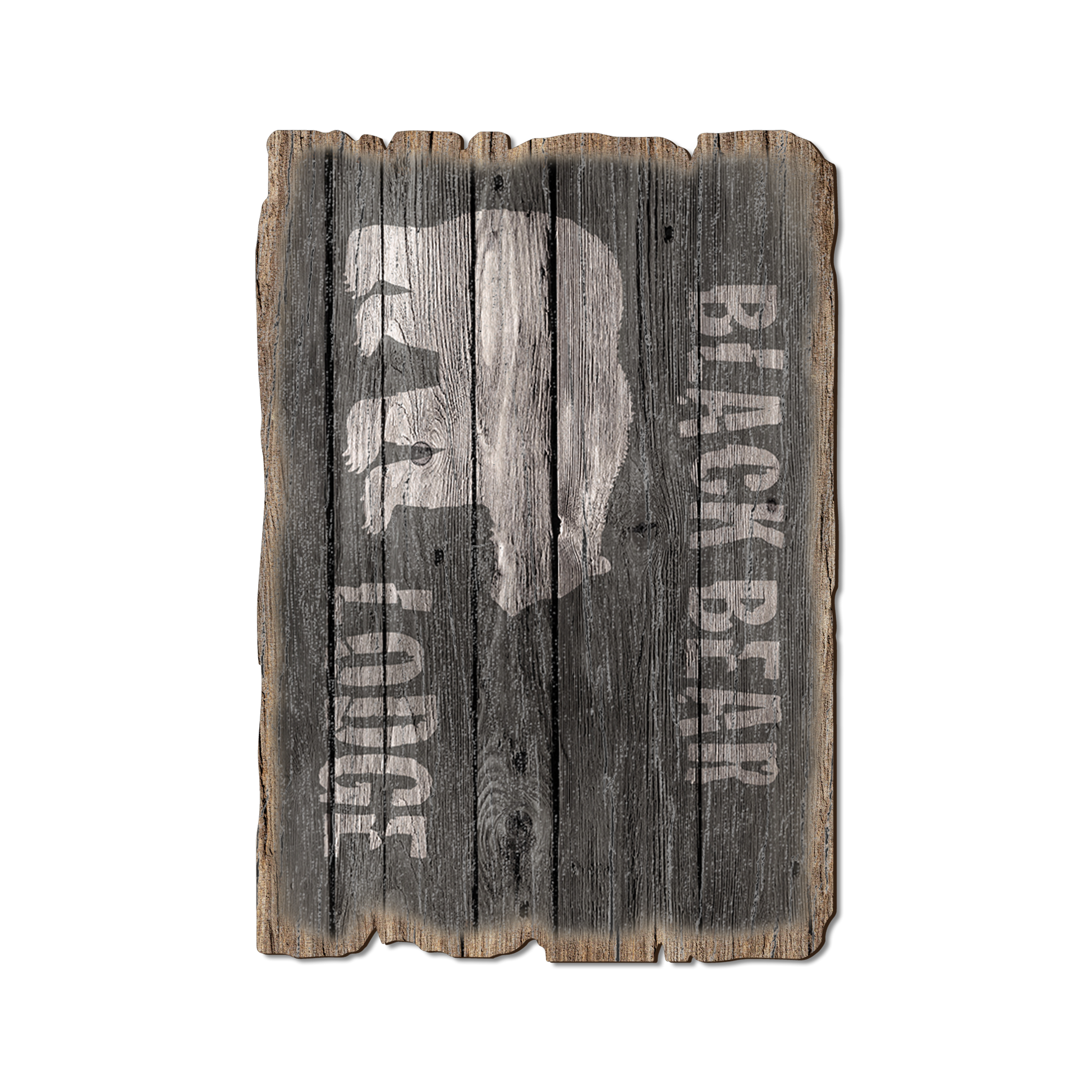 Ornament: Weathered Edge - Black Bear Lodge