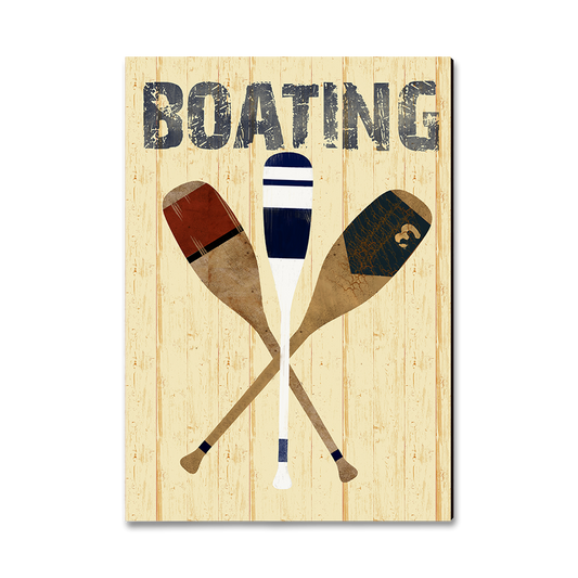 Magnet: Classic Edge - Boating Paddles