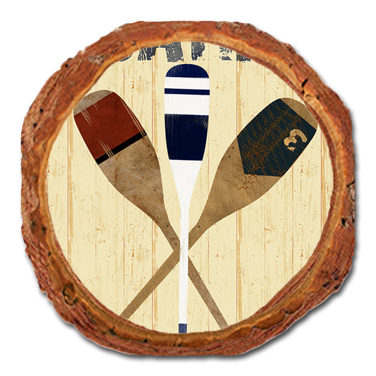 Coaster: Live Edge - Boating Paddles (Pack of 5)