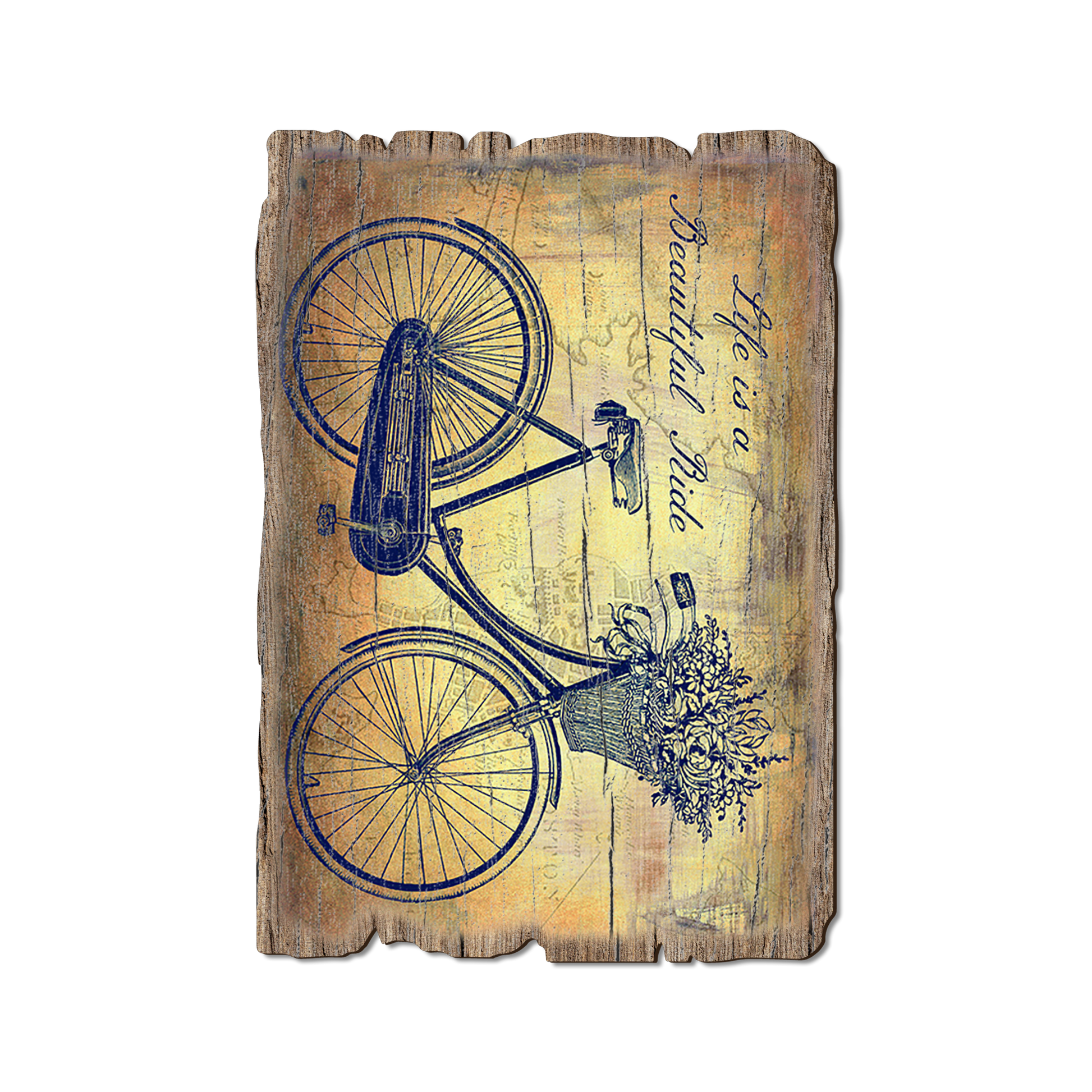 Ornament: Weathered Edge - Beautiful Ride