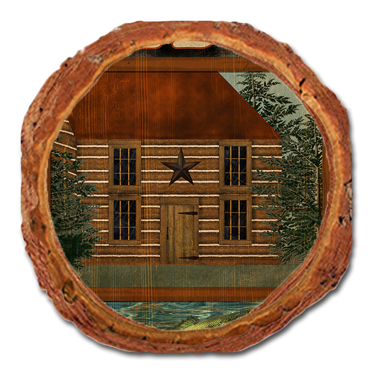 Coaster: Live Edge - Cabin & Fish