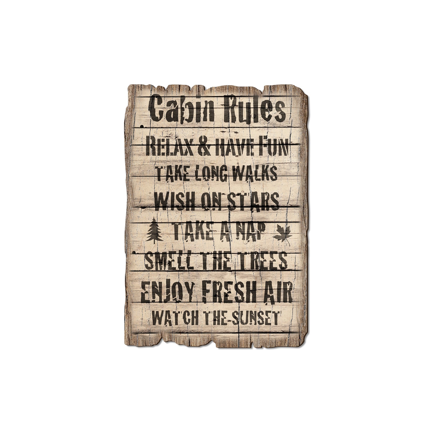 Cabin Rules - Rustic Edge Postcards & Magnets Rustic Edge Magnet (5pk // $2.80ea)