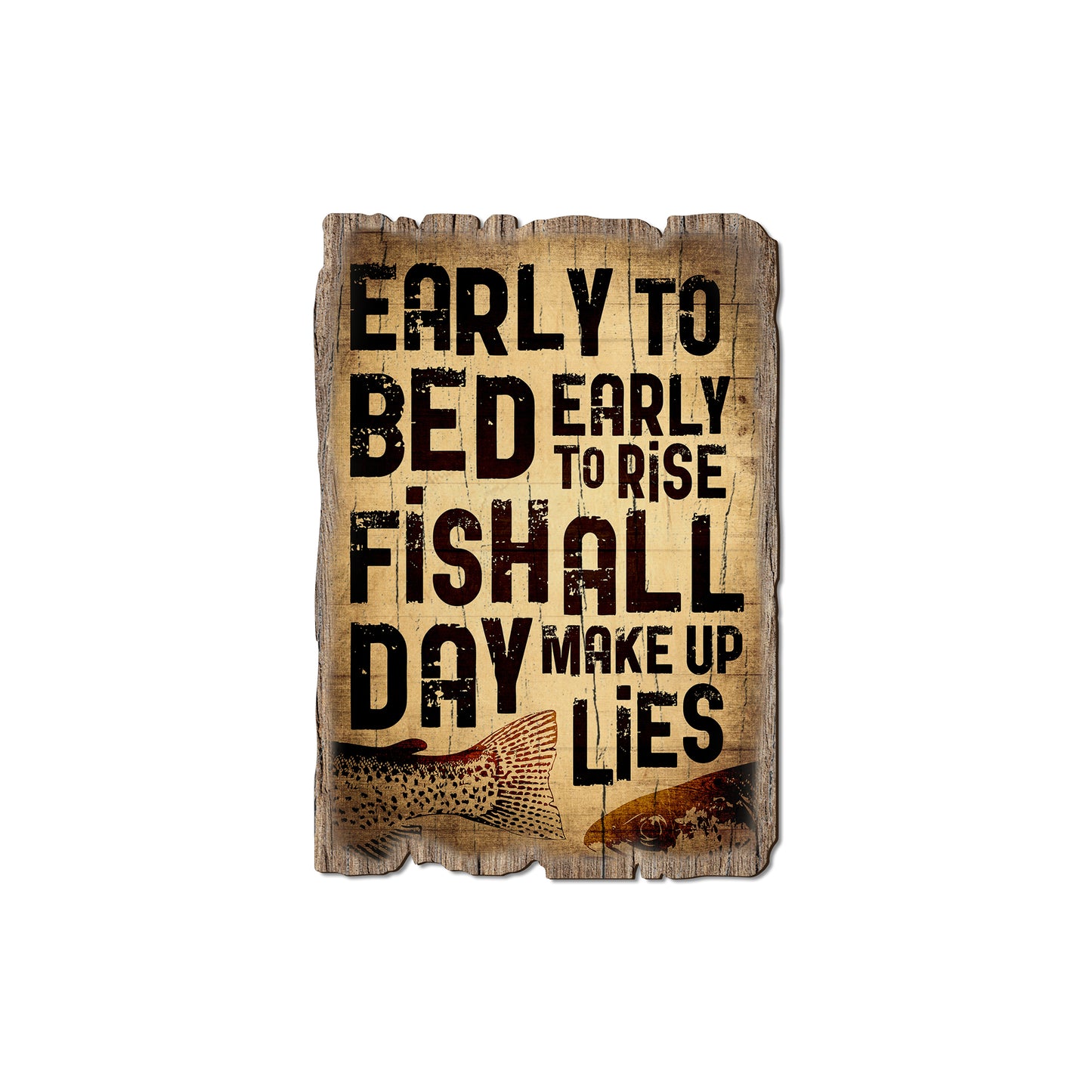 Early To Bed - Rustic Edge Postcards & Magnets Rustic Edge Magnet (5pk // $2.80ea)